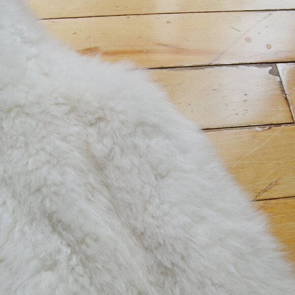 PLUSH Ueilam Vintage Alpaca Fur Vest Size L - Picture 5 of 16